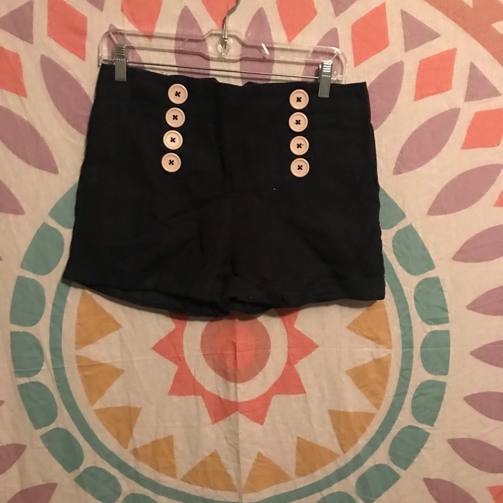 High waisted shorts